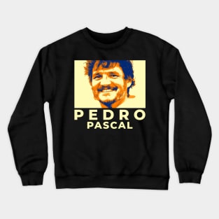 pedro retro pascal Crewneck Sweatshirt